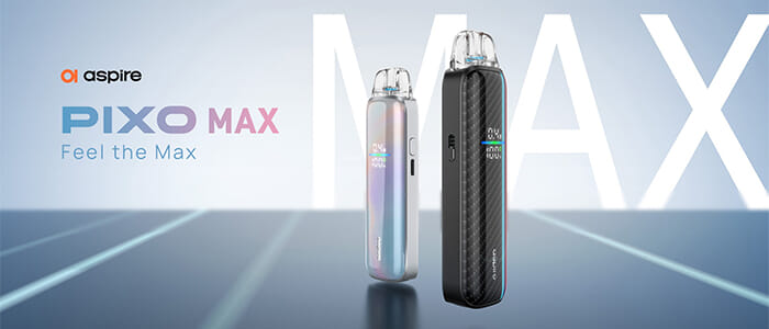Pod Pixo Max Aspire en couleur